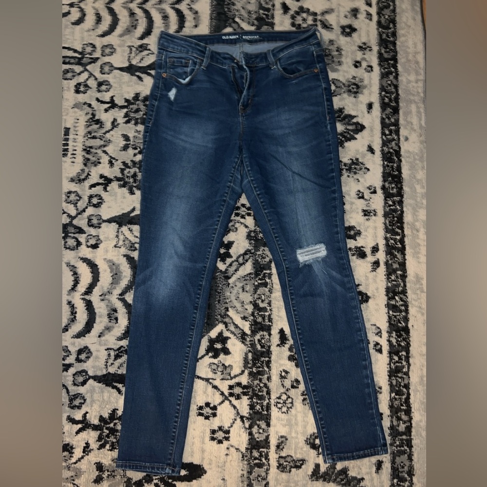 Old Navy Rockstar Mid-Rise Skinny Jeans